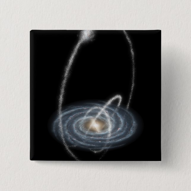 Drei neu entdeckte Streams Button (Vorderseite)