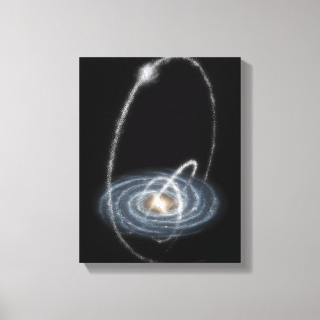 Drei neu entdeckte Streams Leinwanddruck (Vorderseite)