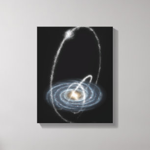 Drei neu entdeckte Streams Leinwanddruck