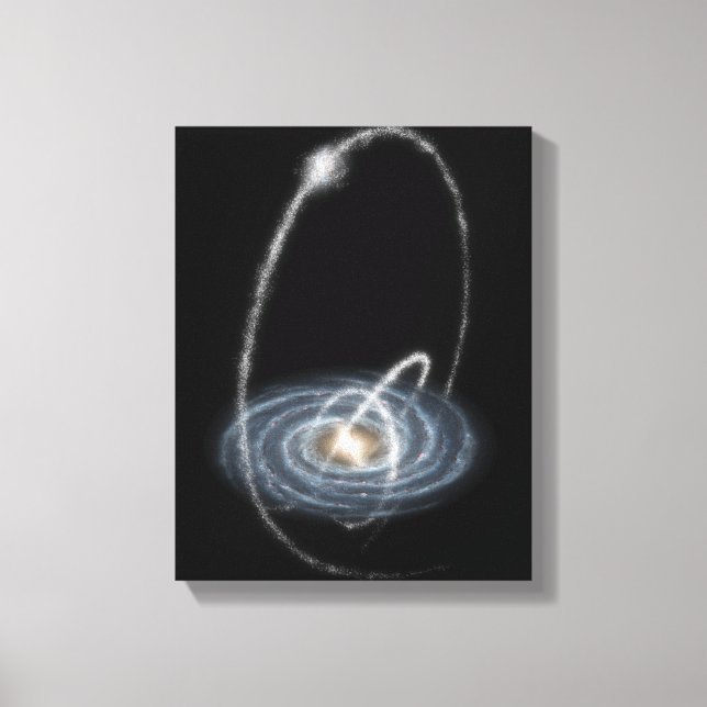 Drei neu entdeckte Streams Leinwanddruck (Vorderseite)