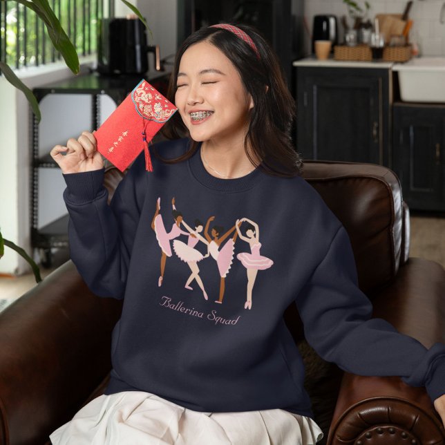 Drei Niedliche Ballerinas Sweatshirt (Von Creator hochgeladen)