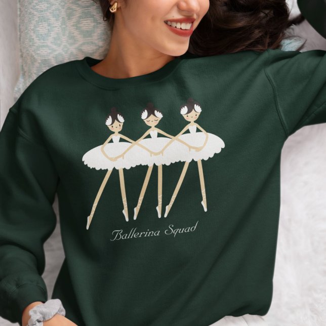 Drei Niedliche Ballerinas, weiße Kleider (Von Creator hochgeladen)