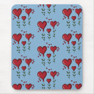 Drei Niedliche Herzen Mousepad