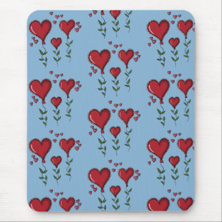 Drei Niedliche Herzen Mousepad