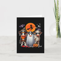 Drei Niedliche Kühe Cosplay Pirate Boo Mummy Hallo