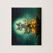 Drei niedlichen kleine Wolfskubs feiern Schlottern