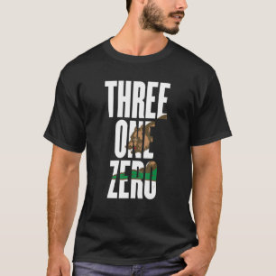 Drei Null-310-Area-Code Los Angeles Californi T-Shirt