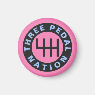 DREI PEDAL NATION Magnet