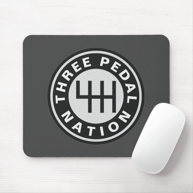 DREI PEDAL NATION MOUSEPAD (Mit Mouse)