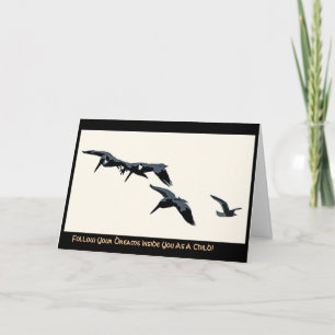 Drei Pelikane und Seagull Digitale Karte