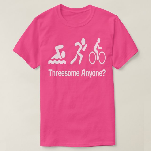 Drei Personen T-Shirt (Design vorne)