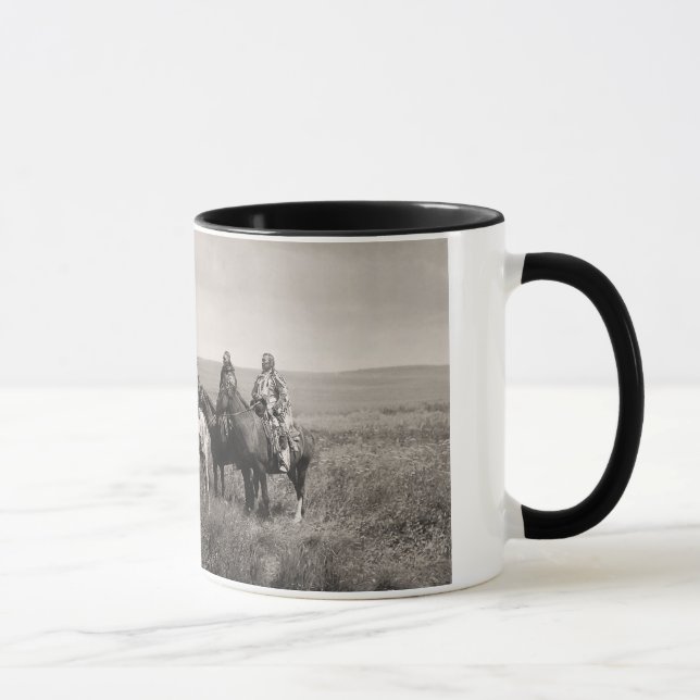 Drei Piegan Blackfeet-Leiter - Vintag Tasse (Rechts)