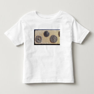 Drei Pilgerfahrtplaketten von St. Jean d'Amiens Kleinkind T-shirt