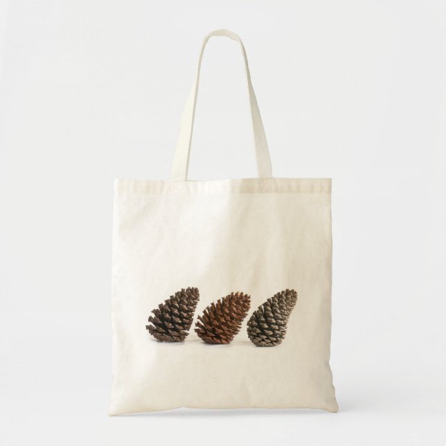 Drei pinecones tragetasche (Vorne)