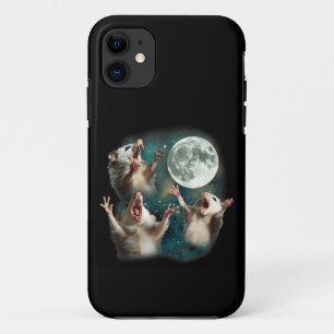 Drei Possum Moon 3Opossum Funny Weird Cureme Case-Mate iPhone Hülle