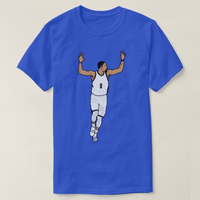 Drei Punkte Dinwiddie T-Shirt (Design vorne)