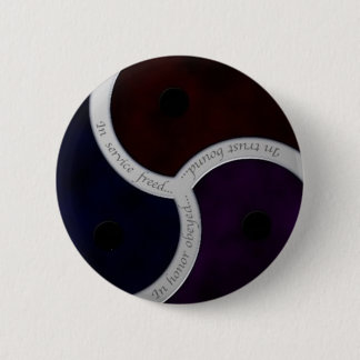 Drei Redewendungen Triskele Button