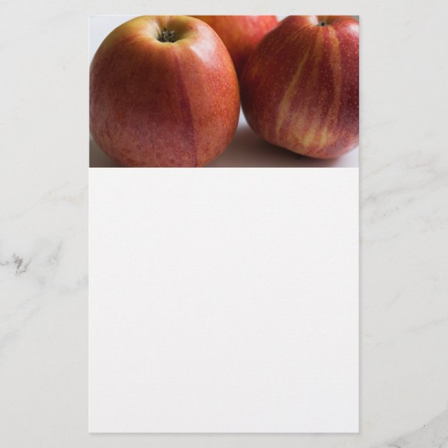 Drei reife Äpfel Flyer (Vorne)