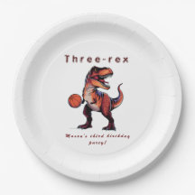 Drei-Rex Basketball Dino Geburtstag