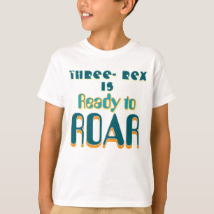 Drei Rex bereit zum Rochen! T-Shirt