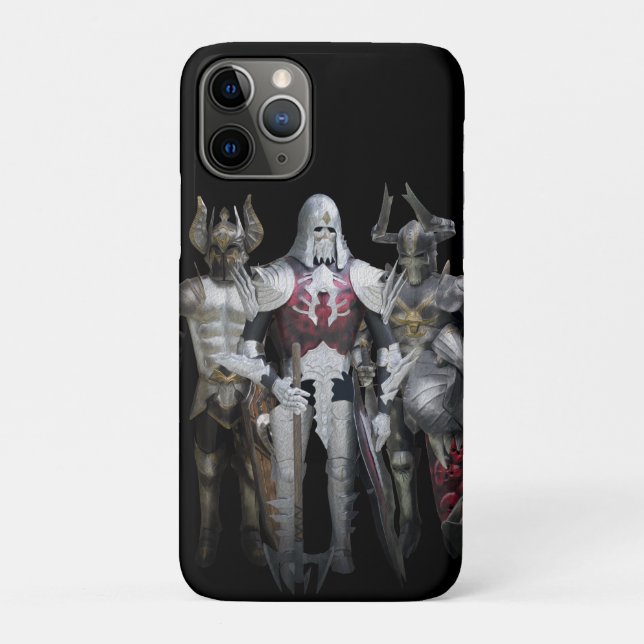 Drei Ritter Case-Mate iPhone Hülle (Rückseite)