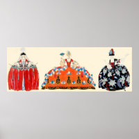 DREI ROKOKOS, SCHÖNHEIT, FASHIONSKOSTEN