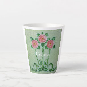 Drei rosa Roses Thunder_Cove Milchtasse