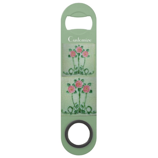 Drei rosa Roses Thunder_Cove Speed Flaschenöffner (Vorderseite)