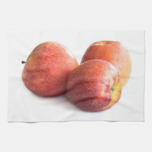 Drei rote Äpfel Handtuch