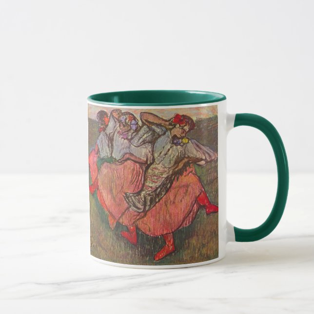 Drei russische Tänzer von Edgar Degas Tasse (Rechts)
