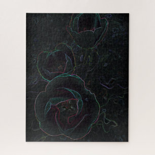 drei Samttulips Puzzle