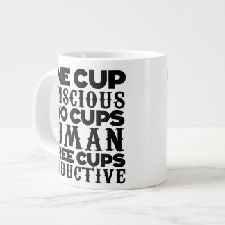 Drei Schalen Spezialitäten-Tassen- Jumbo-Tasse