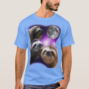 Drei Schluchten, die auf dem Mond lauern T-Shirt