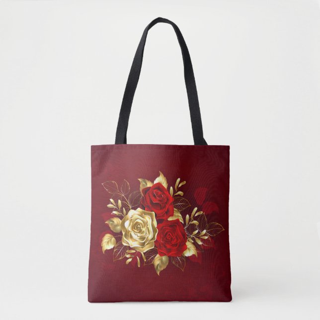 Drei Schmuckstücke Rose (Vorderseite)