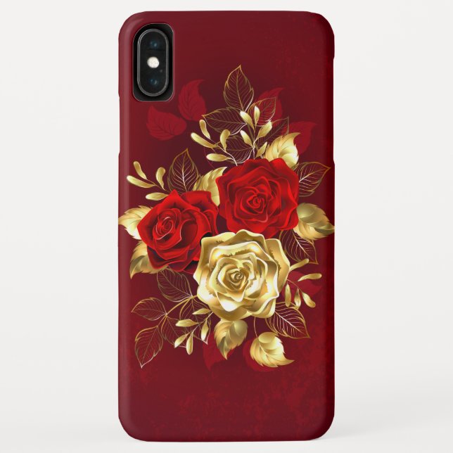 Drei Schmuckstücke Rose Case-Mate iPhone Hülle (Rückseite)