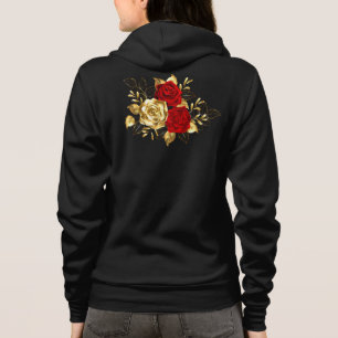 Drei Schmuckstücke Rose Hoodie