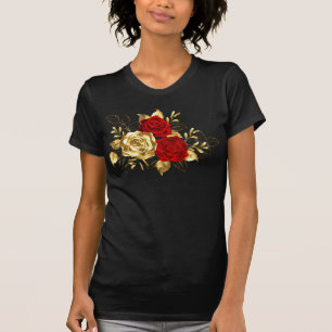 Drei Schmuckstücke Rose T-Shirt