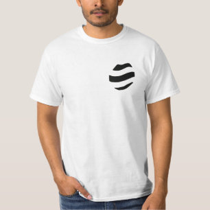 Drei Schritte voraus - Abstraktes Logo-Design. T-Shirt