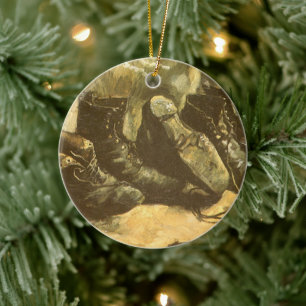 Drei Schuhpaare von Vincent van Gogh Keramikornament