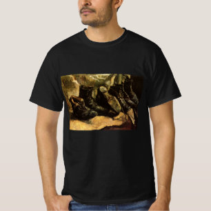 Drei Schuhpaare von Vincent van Gogh T-Shirt