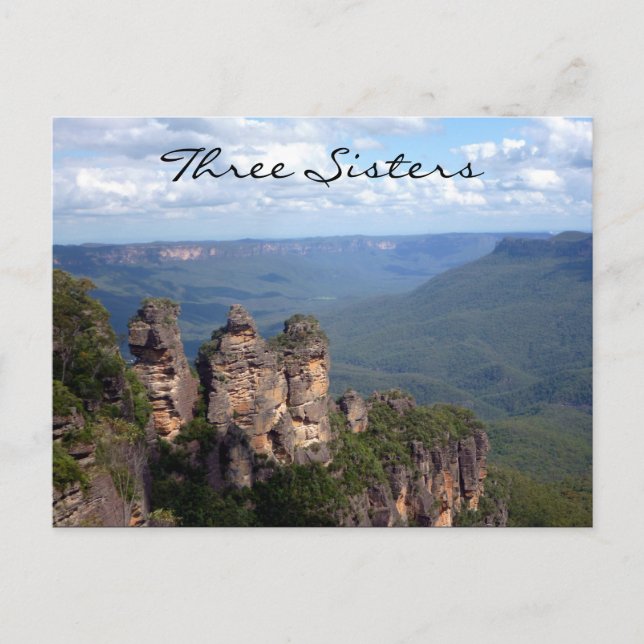 Drei-Schwestern-Ansicht Postkarte (Vorderseite)