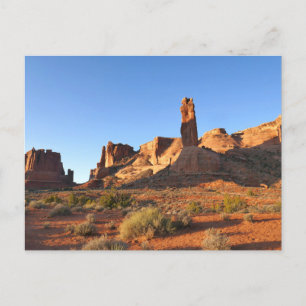 Drei Schwestern im Nationalpark Arches Postkarte