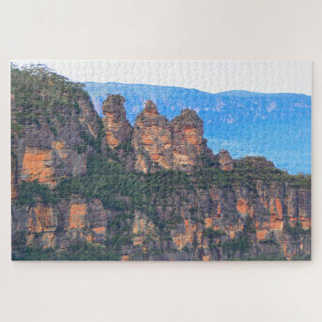 Drei Schwestern, Katoomba, Australien Puzzle (Horizontal)