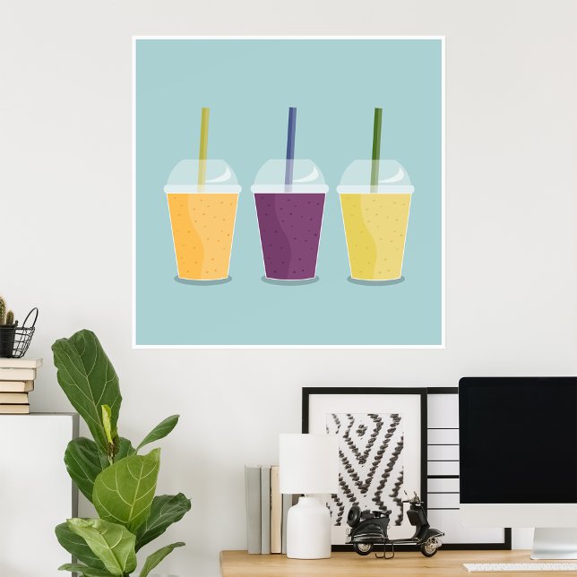 Drei Smoothies Poster (Von Creator hochgeladen)