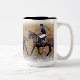 Drei Snoots Polo-Tasse Zweifarbige Tasse