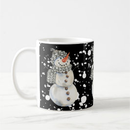 DREI SNOWMAN-Tasse Kaffeetasse