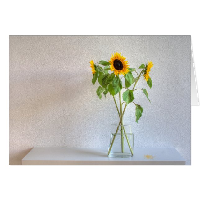 Drei Sonnenblumen (Vorderseite (Horizontal))