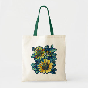 Drei Sonnenblumen, Blumenkunst-Taschen-Tasche Tragetasche