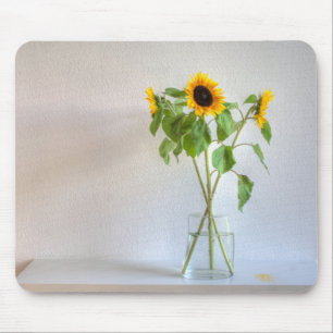 Drei Sonnenblumen Mousepad