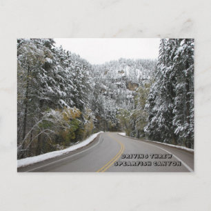 DREI SPEARFISH CANYON - Maßgeschneidert Postkarte
